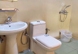 Habitación Deluxe, vista a la montaña | Baño