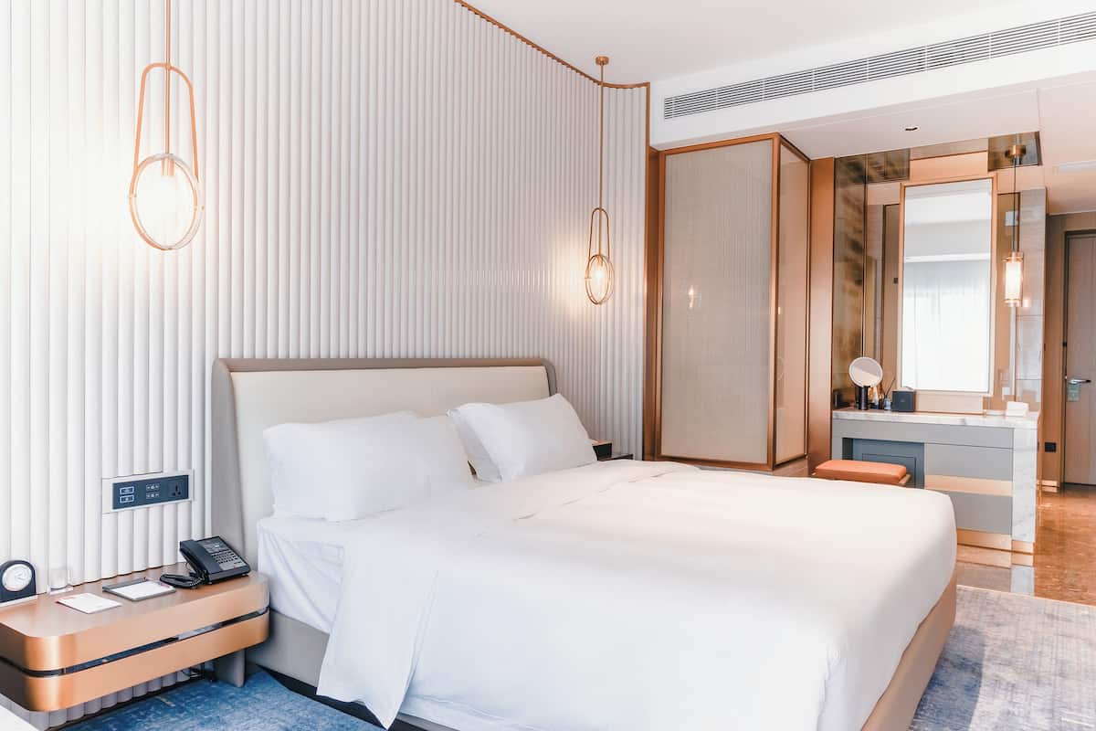 Couette en duvet d'oie, coffres-forts dans les chambres