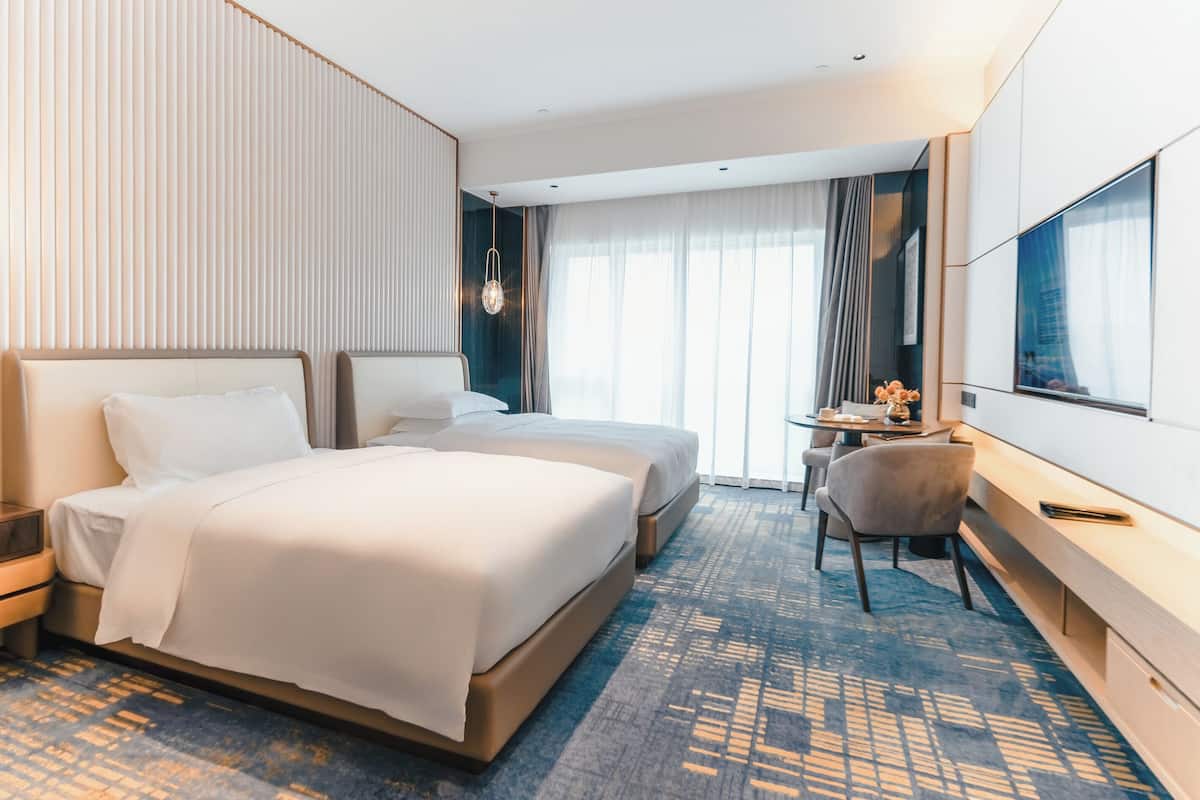 Couette en duvet d'oie, coffres-forts dans les chambres