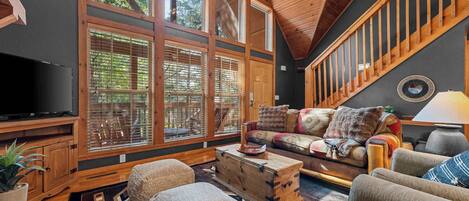 تلفزيون، مدفأة