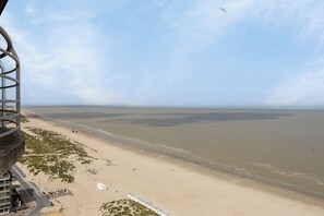 On the beach
