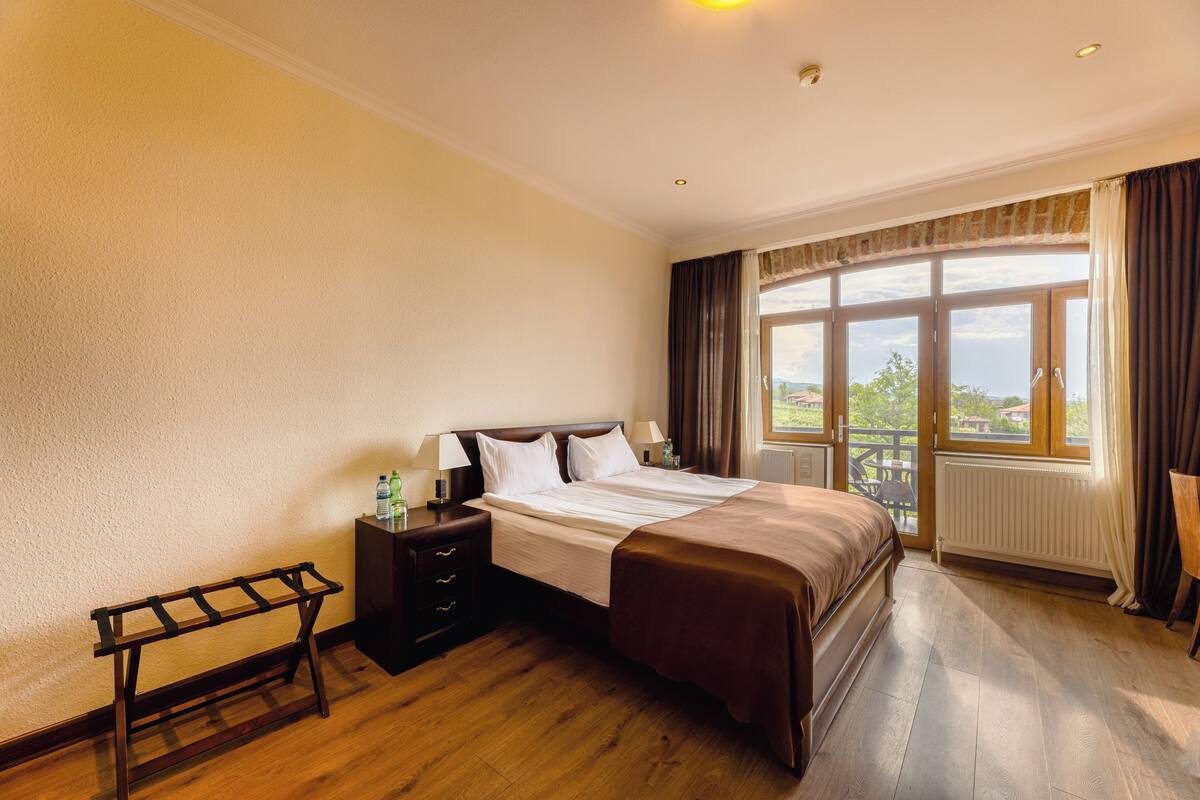 Deluxe-Doppelzimmer, Balkon, Bergblick