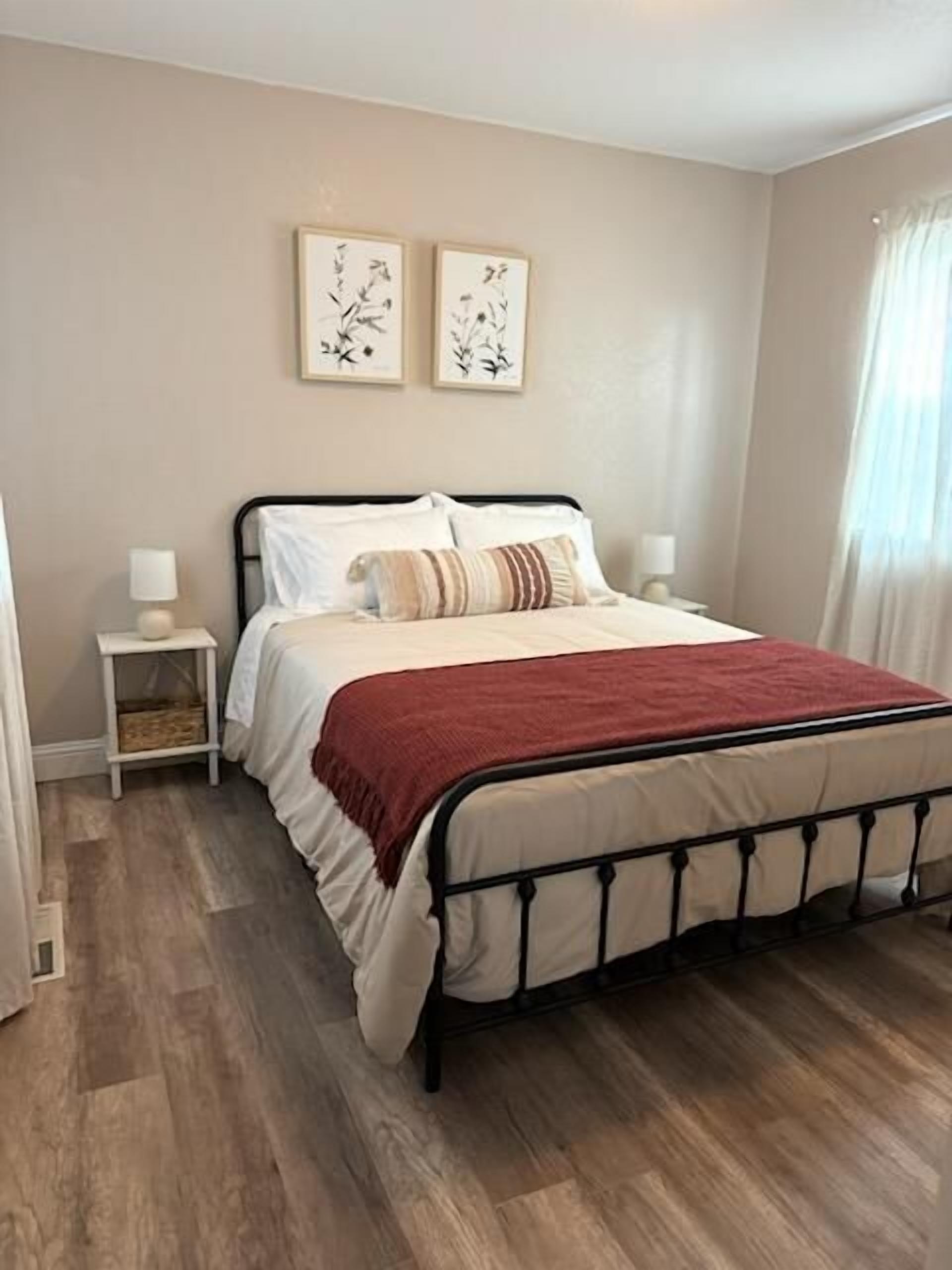 2 Schlafzimmer, Bügeleisen/Bügelbrett, kostenloses WLAN, Bettwäsche