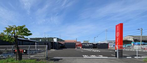 Façade de l’hébergement