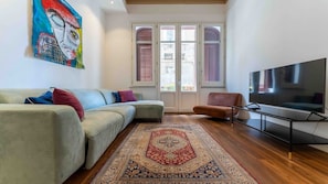 Appartement, vue ville | Coin séjour