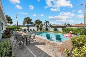 Pool - 541 SeaClusion Cottage| Pool&Spa | 5 Blox to Beach (Naples)