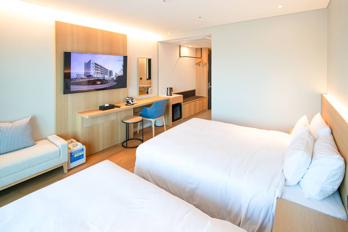Deluxe-Zimmer, Terrasse, Meerblick