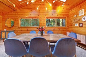 Dining - Charming 3BR with Hot Tub, Balcony & Wood Stove (Guerneville)