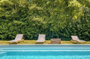Pool - Bohemian chic campaign & Private pool in Honfleur (Équemauville)