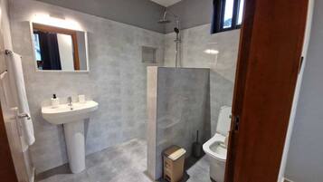 Towels, soap, toilet paper