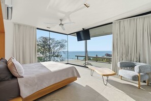 4 bedrooms, iron/ironing board, travel cot, free WiFi - Infinity Ocean Views & Mountain in Every Corner (Playa Tamarindo)