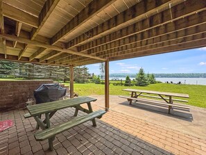 Lower Level Patio - Fairview Lodge on 4th Lake (Old Forge)