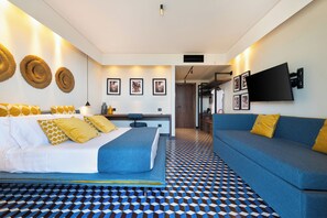 1 bedroom, desk, free WiFi, bed sheets - Luxury suite with balcony overlooking the gulf of sorrento (Campania)