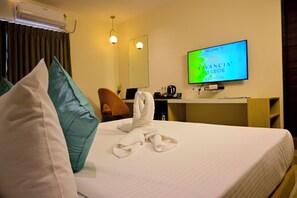 Chambres insonorisées, Wi-Fi gratuit, draps fournis