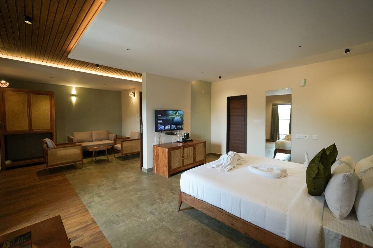 Chambre Familiale, 2 chambres, vue ville | Vue de la chambre