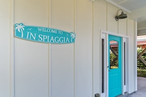 Exterior detail - In Spiaggia (at the beach) #185 - 6 BD Oceanfront in the heart of Surf City! (Surf City)