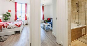 1 bedroom, iron/ironing board, travel cot, free WiFi