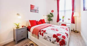 1 bedroom, iron/ironing board, travel cot, free WiFi