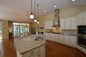 Fridge, microwave, oven, stovetop - BEAUTIFUL HOME IN THE HIGHLY SOUGHT AFTER CANAL CORKRAN (Rehoboth Beach)