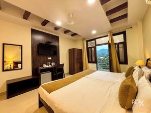 Premium Double Room | Rollaway beds, free WiFi, bed sheets - Hotel Nirvana Palace (Rishikesh)