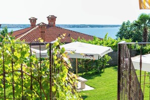 Comfort Apartment, 2 Bedrooms, Sea View | Terrace/patio - Apartments Apartim Piran (Piran)