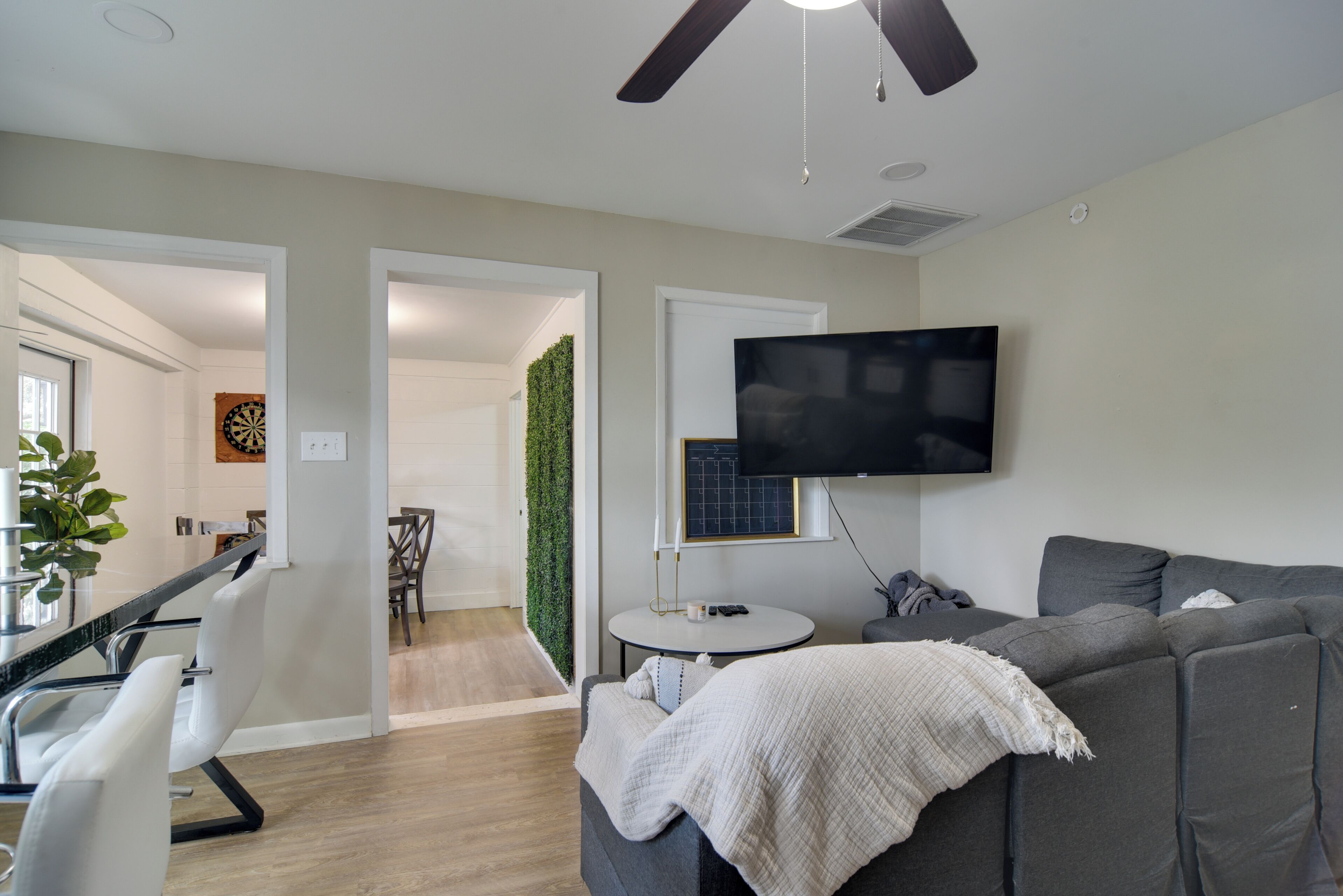 Façade de l’hébergement