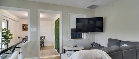 Façade de l’hébergement