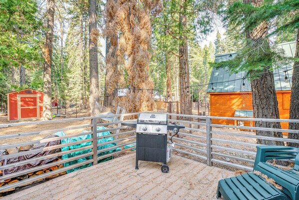 Interior - Hike, Ski & Fish - Rustic Tahoe Cabin! (Tahoma)