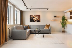 Apartment, 3 Bedrooms, City View | 3 bedrooms, soundproofing, iron/ironing board, free WiFi - Arctic Homes - Downtown Penthouse (Tromsø)