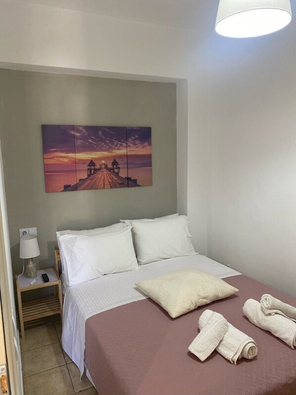 1 soveværelse, strygejern/strygebræt, gratis Wi-Fi, sengetøj