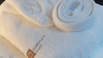 SĂšche-cheveux, serviettes fournies, savon, papier toilette