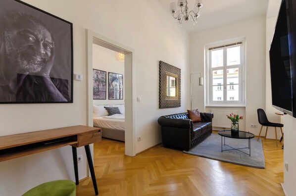 Living room - Charming Apartments Near City Centre (Vienna)