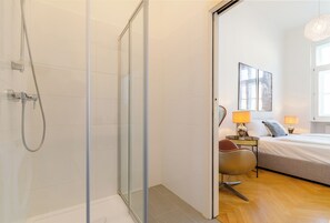 Appartement, 1 chambre, non-fumeurs, cuisine | Salle de bain