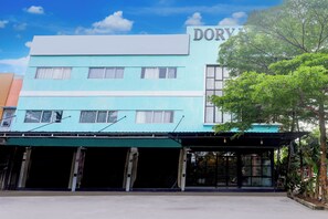 Voorkant van accommodatie