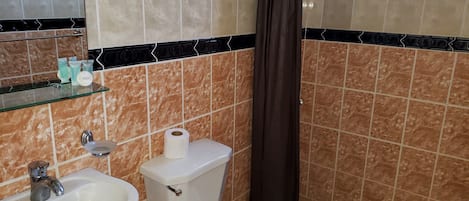 Dusj på badet