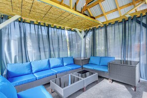 Property grounds - Lake Champlain Fun: Apt w/ Fire Pit & Large Yard! (Essex Junction)