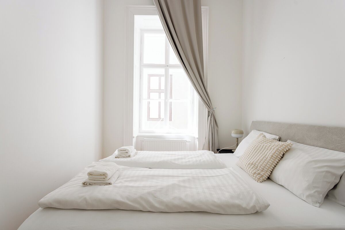 Comfort-Apartment | Laptopgeeigneter Arbeitsplatz, kostenloses WLAN