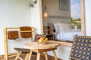 Appartement, 1 queensize bed, keuken | Terras