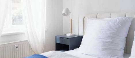 2 slaapkamers, wifi, beddengoed