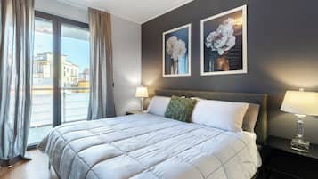 2 Schlafzimmer, Bügeleisen/Bügelbrett, kostenloses WLAN, Bettwäsche