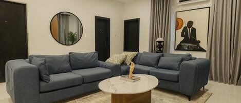 50-inch Smart TV with cable channels, Netflix, streaming services