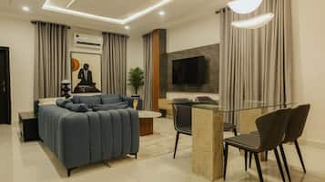 Smart TV de 50 pulgadas con canales por cable, Netflix
