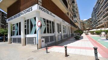 Facciata della struttura