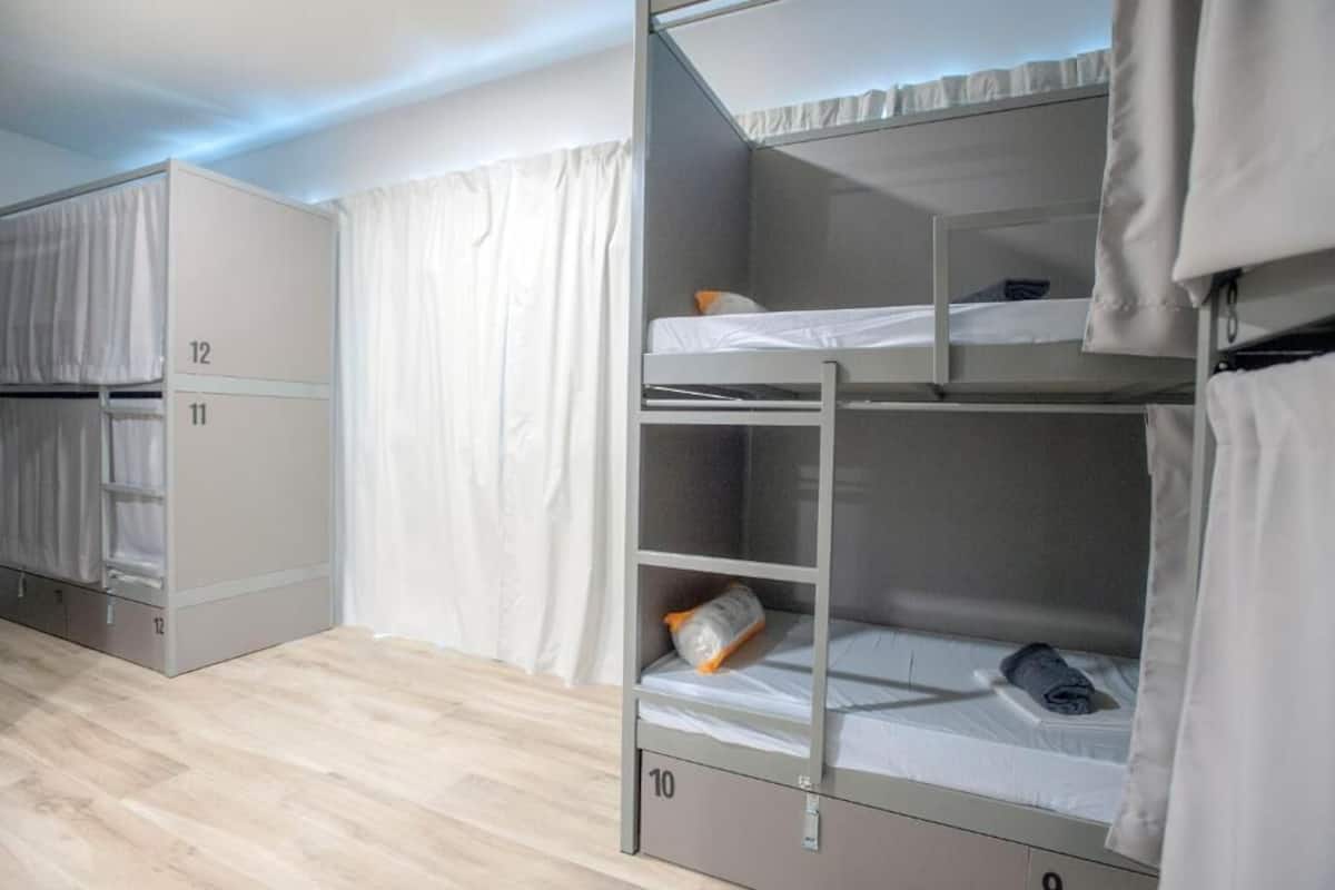 Premium bedding, down comforters, desk, laptop workspace