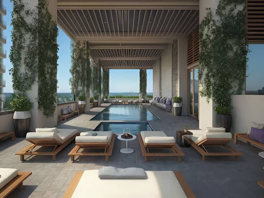 Outdoor pool, open 7:00 AM to 7:00 PM, pool loungers