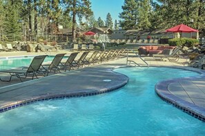 Una piscina climatizada