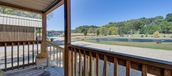 Cabin on River’s Edge Trail in Steamboat Rock!