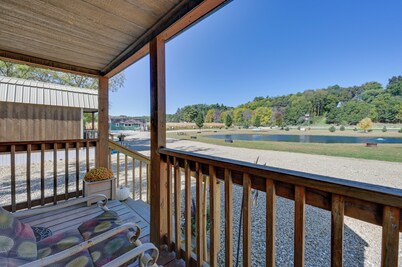 Cabin on River’s Edge Trail in Steamboat Rock!