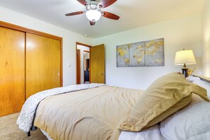 3 chambres, lit parapluie, accĂšs Internet, draps fournis