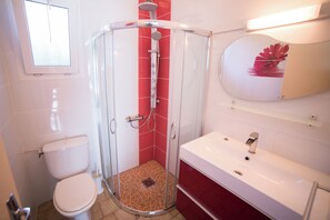 Shower, hair dryer, bidet